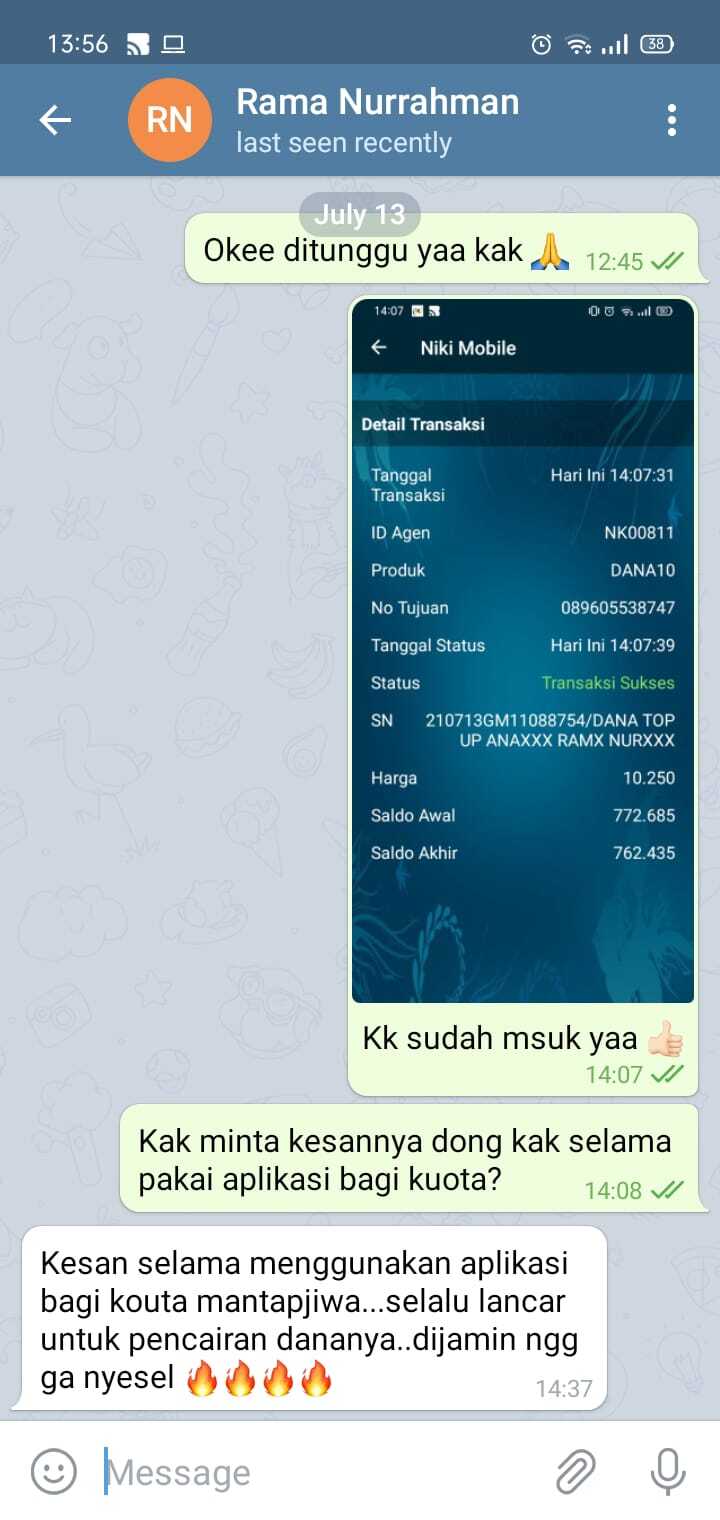 bagikuota testimoni