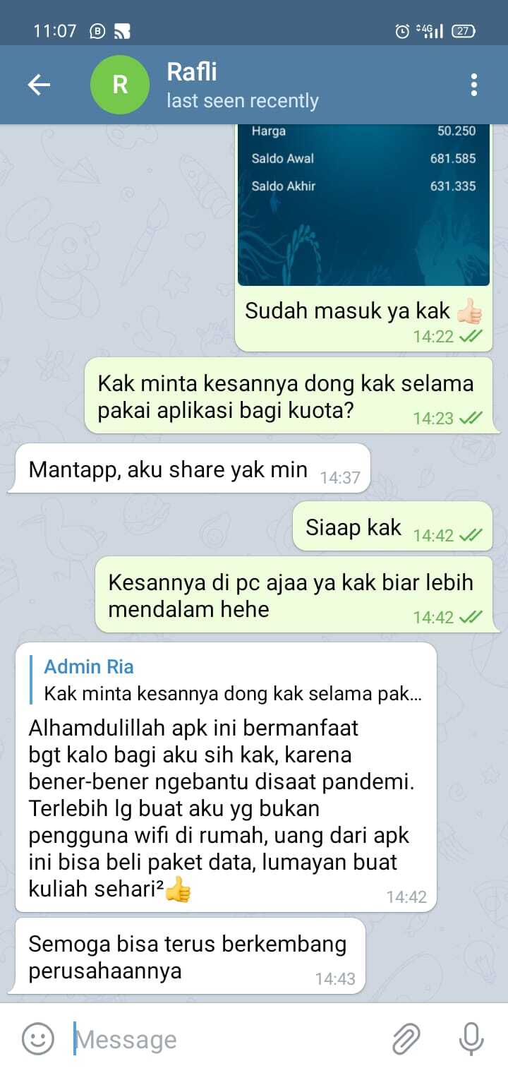 bagikuota testimoni