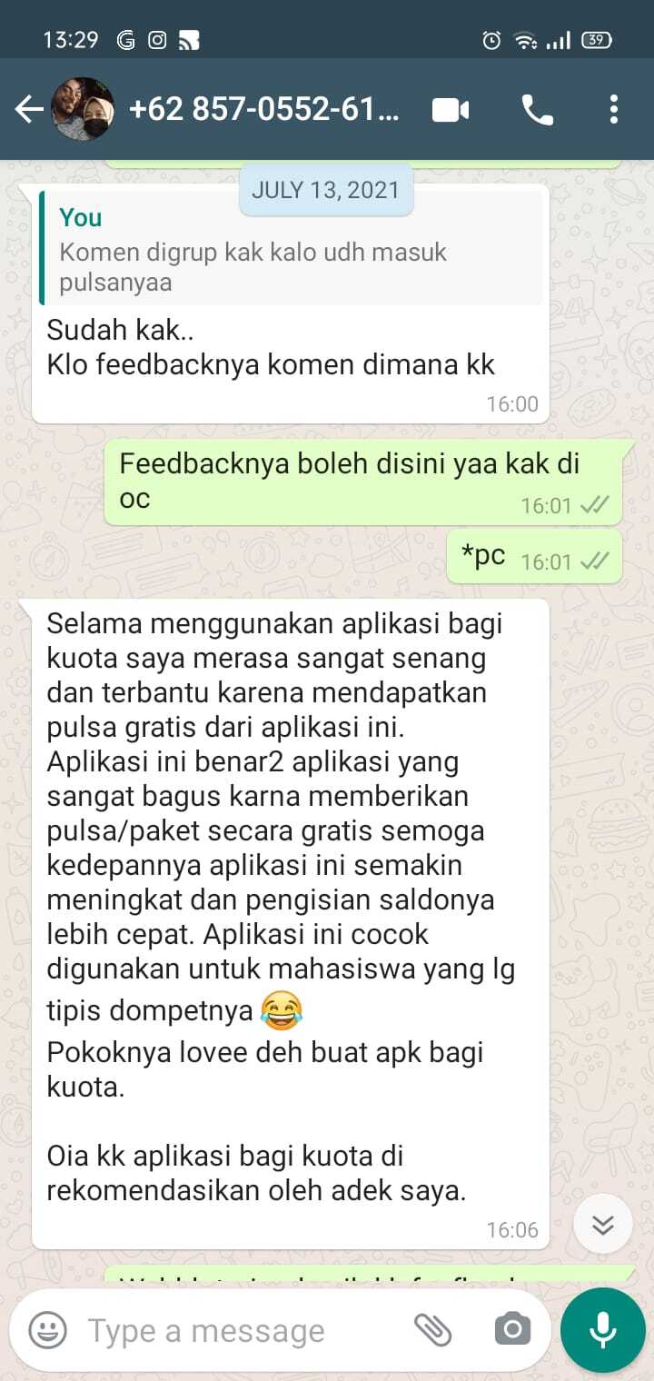 bagikuota testimoni
