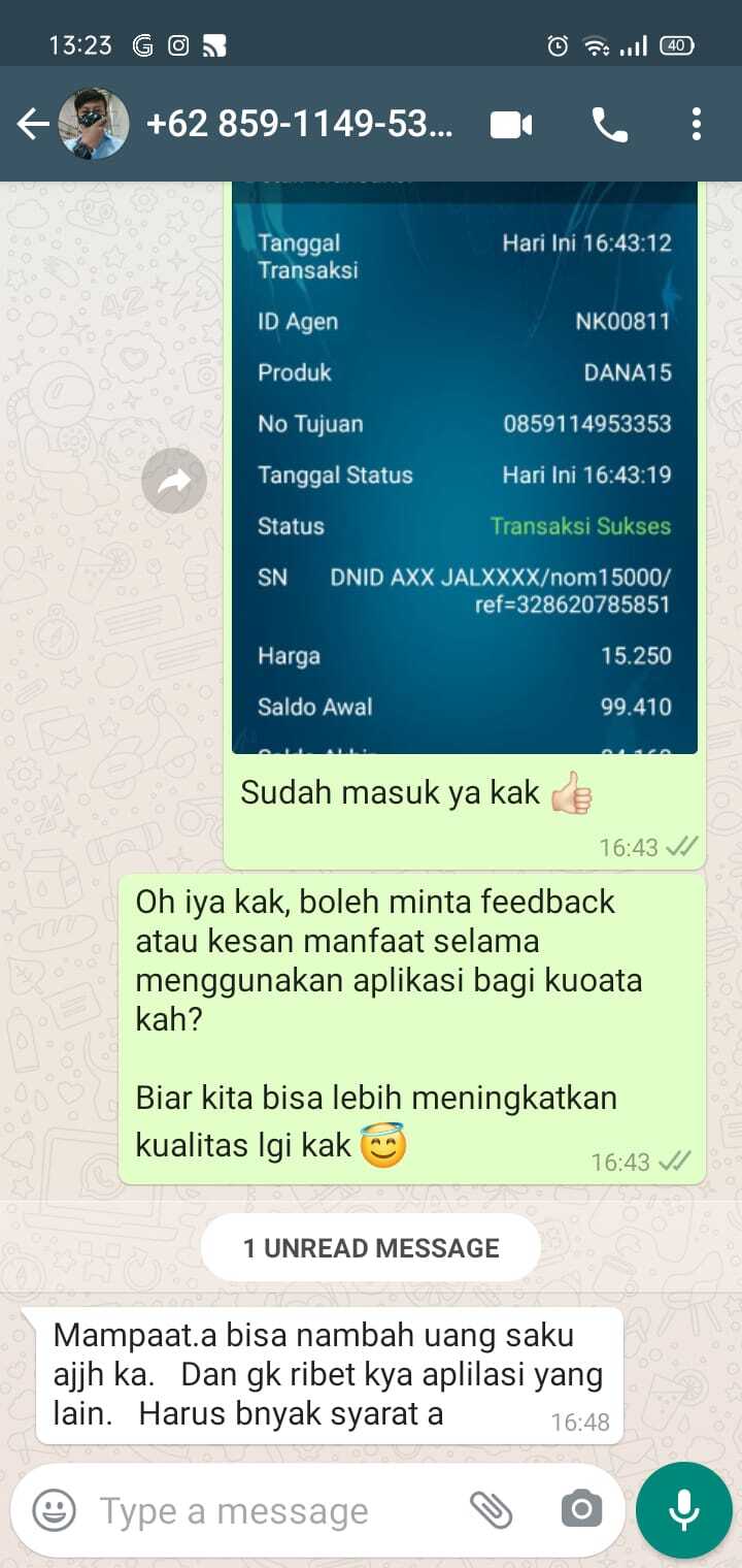 bagikuota testimoni